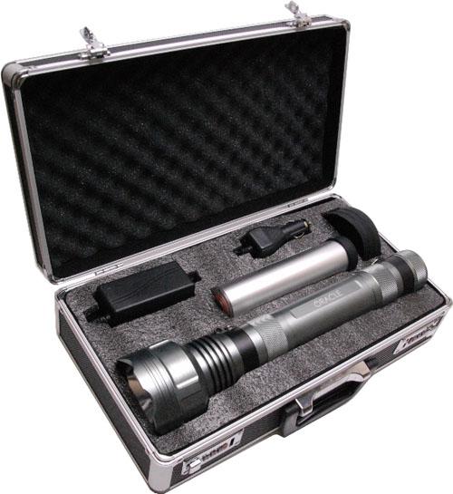 lithium ion battery led HID flashlight 35W HID high power flashlight 1500 meters