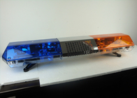 Shock proof Red and blue halogen rotating led light bar With 100W speaker inside