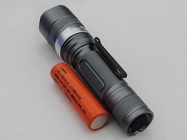 Tactical led flashlight with magnetic switch