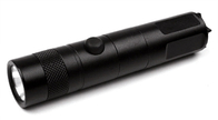 140 Lumen Black Portable Police LED Rechargeable Flashlight JW034141-Q3