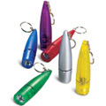 Small printed logo Bullet Mini Led Keychain / LEd light / led product for Promotional gift