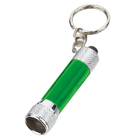 Promotional gifts mini METAL led flashlight keychain custom logo Silk screen printing