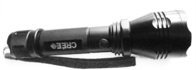 180 Lumen Multi Function Tactical LED Police Flashlight JW026181-Q3