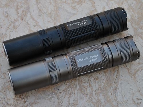 High power tactical led flashlight