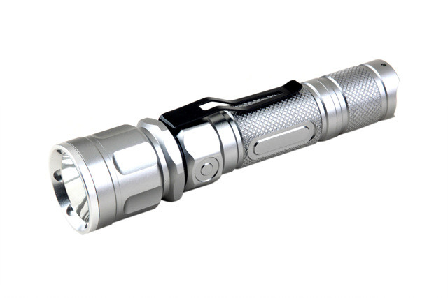 CREE R3 210 Lumen Clip on LED Rechargeable Flashlight JW107181-R3