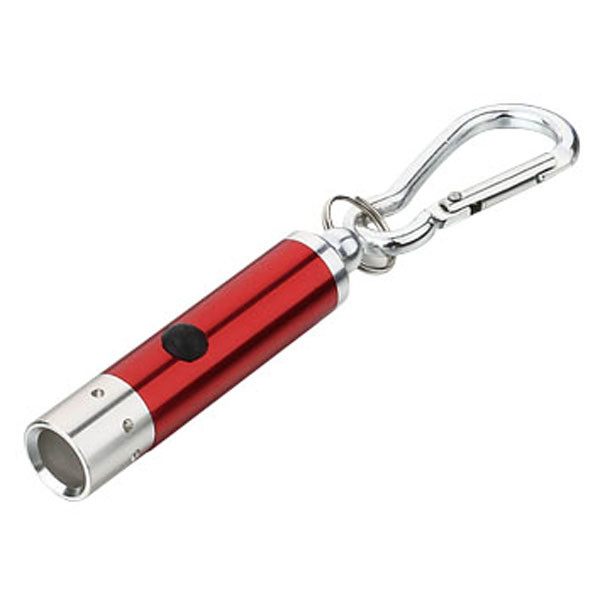 personalized small LED Metal / Plastic torch and keychain torch for Promotional gifts