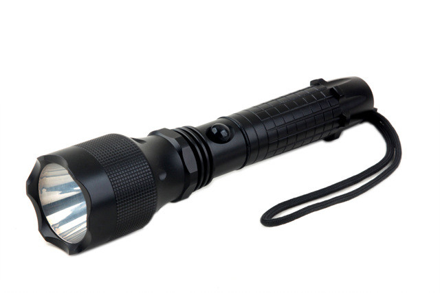 Rechargeable Hunting LED Police Flashlight JW104181-Q3 for Mountaineering Travel