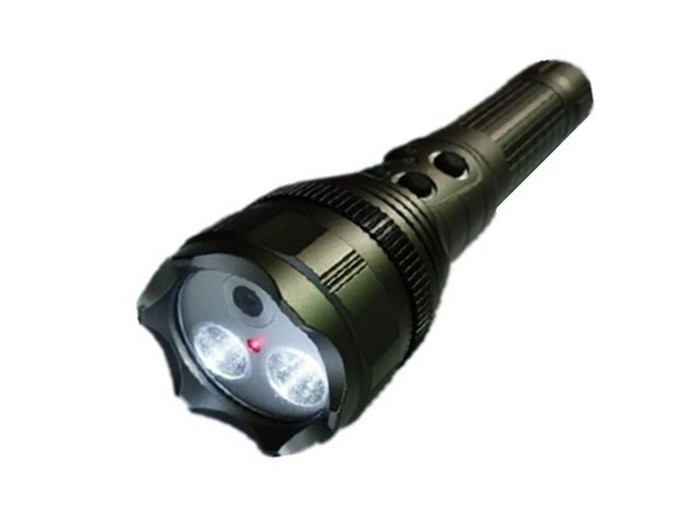Rechargeable Led Flashlight Torches With 3MP Camera, 4G T-Flash Card, USB 2.0