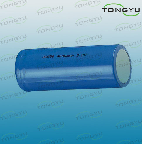 High Power 32650 3.2V 4000mAh LiFePO4 Rechargeable Battery Cell For Torchlight
