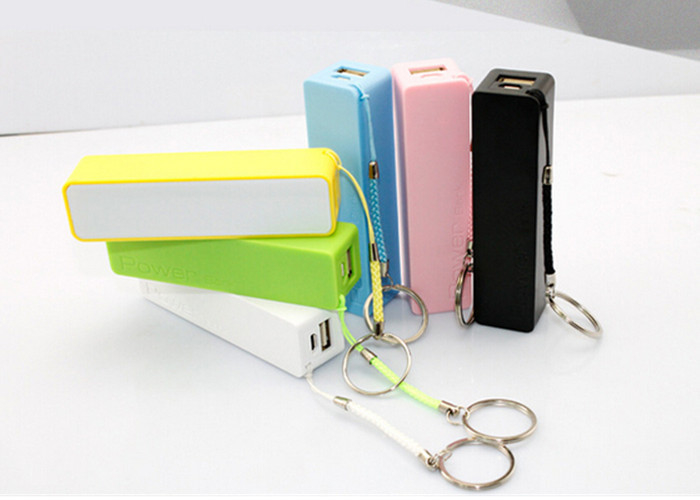 Perfume Keychain Mobile Power Bank , Portable Universal Power Bank 2600 mAh