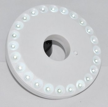 24 LEDs 0.5W Outdoor Round Lamp White Multi-functional High-efficient portable Led camping Light