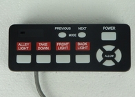 Emergency Warning On / off LED Light Bar Switch with Traffic Advisor Function BCQ-04