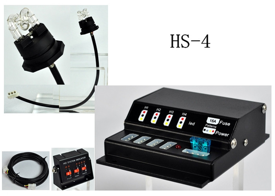 DC12V Die - cast Aluminum Housing Hideaway Lights , automotive strobe light kits