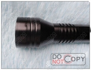 350 Lumens 3.0V-4.2V Black Waterproof Tactical Led Flashlight With CREE Q5 Led, 18650 Li-ion Battery