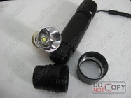 CE And ROHS 600 Lumens 3.0V-4.2V Tactical Led Flashlight With CREE T6 Led For Outdoor Activities