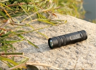 High Power Green Cree Led Flashlights Rechargeable , 220 Lumens For Hiking