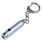 promotion gift hi power PVC, METAL Material LED flashlight Keychains OEM logo on the torch