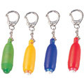 Mini printed High bright white LED Flashlight Key Chain / keyring for Promotional Gift