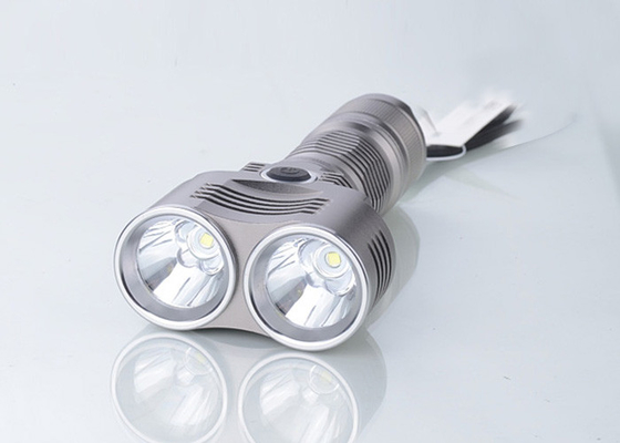 10W Super Bright shock - proof household rechargeable led flashlight with Two Switch