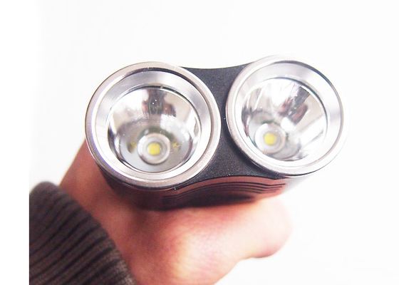 Anti - abrasive 1800Lm Tactical LED Flashlight , Rechargeable Led torch