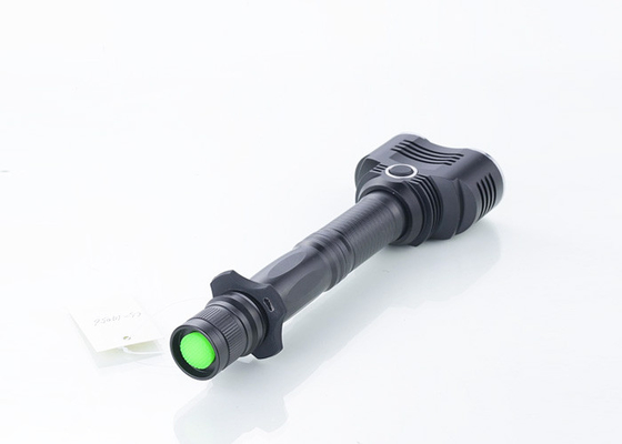 Anti - abrasive 1800Lm Tactical LED Flashlight , Rechargeable Led torch