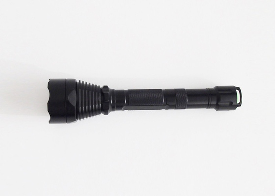 Classical Logo Printing Police Tactical LED Flashlight 1300LM with Tail Strap