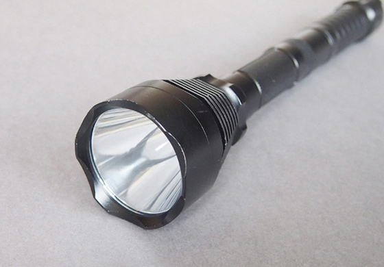 Heavy Duty Aluminum alloy Tactical LED Flashlight with Rechargeable Lithium Battery