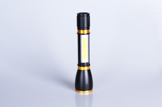 Patented Durable Aluminum Alloy Tactical LED Flashlight COB LED Torch