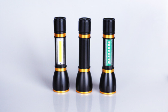 Patented Durable Aluminum Alloy Tactical LED Flashlight COB LED Torch