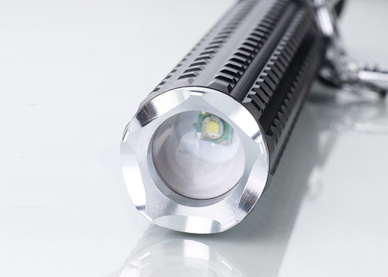 5Watt Police LED Torch With Tensible Function , strong flashlight for hiking , camping