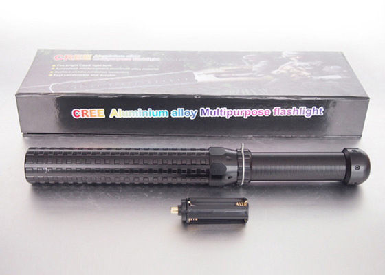 5Watt Police LED Torch With Tensible Function , strong flashlight for hiking , camping