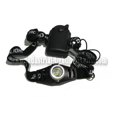 3 Watt Rechargeable LED Head Torch / Headlamp For Police , LED Head Light