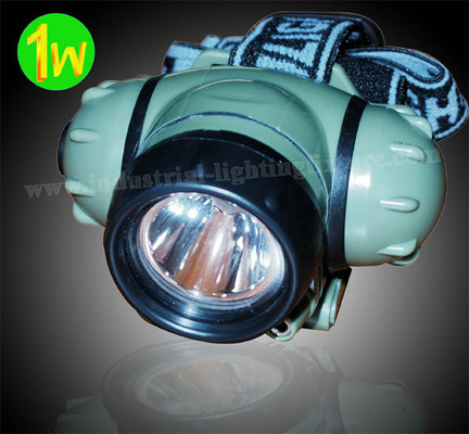 1 Watt High Power LED Head Torch Rechargeable 14000MCD , LED Headlamp