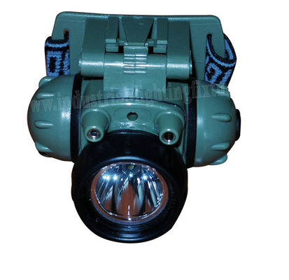 1 Watt Rechargeable LED Headlamp Shockproof 14000MCD , Weatherproof LED Headtorch