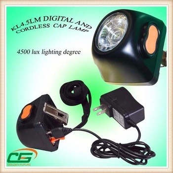TUV IP65 LED Mining Cordless Rechargeable Headlamp With LI-ion Battery