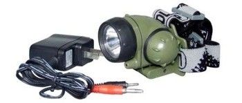 3W Rechargeable Cree Headlight Headlamp With Strap , Waterproof Head Torch
