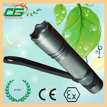2000mAh CREE Police LED Flashlight , Tactical Rechargeable LED Flashlight