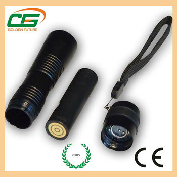 Camping 3 Watt CREE LED Flashlight With Soft Light , Tactical Led Flashlight