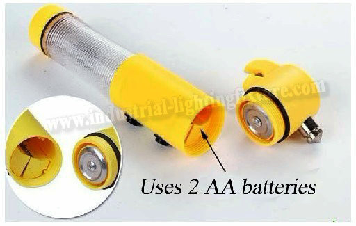 Yellow Led Car Emergency Led Rechargeable Flashlight with 9 LEDs