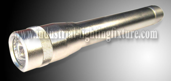 5pcs White Aluminum Torch Led Torch Flashlight with 14000MCD / Led