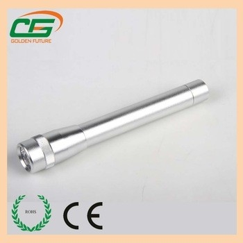 AA 5 LED Torch Flashlight 9000MCD , LED Aluminum Flashlight 20 hrs CE