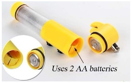High Lumen LED Torch Flashlight 2 AA , Emergency Led Flashlight