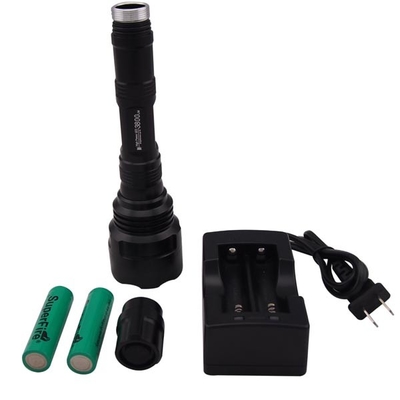 High Power CREE LED Torch Flashlight 3000 Lumens , 10 Watt LED Flashlight