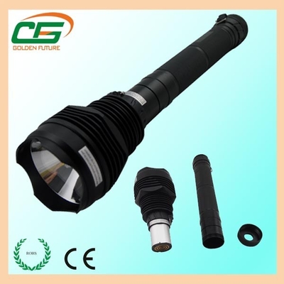 6000K HID Waterproof LED Flashlight IP65 With Five Working Modes