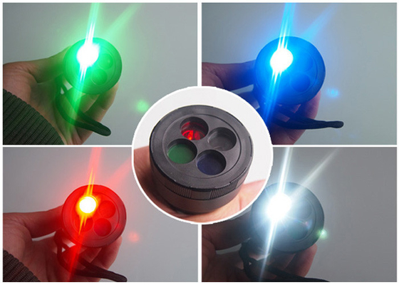 4 Color outdoor strong 170 lm Cree LED Flashlight With 3 Mode Switch