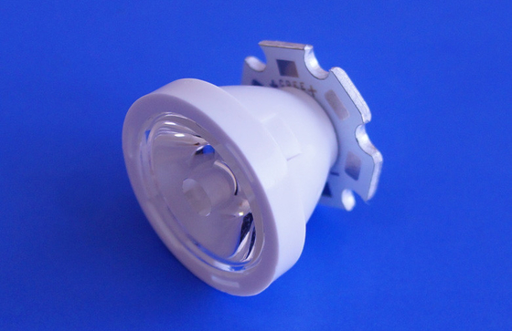 20mm Cree xpe High Power Led PMMA Led Lens , led reflectors for led flashlight