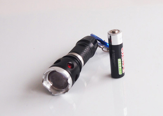 5 Watt free scratch hunting pocket Led flashlight with Keychain , 170lm
