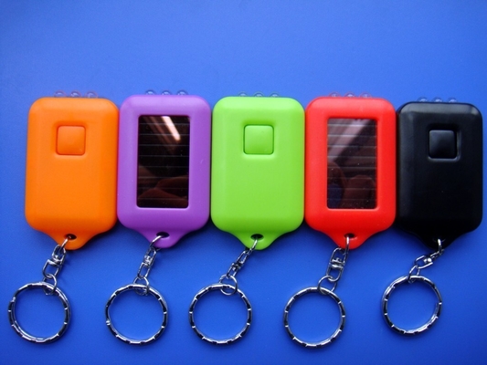 ABS LED Flashlight Acrylic Keychain monogrammed For Tourists Souvenir