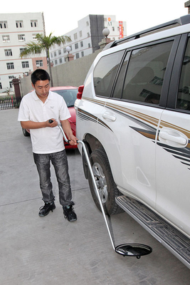 GP-916 Under Vehicle Inspection Mirror / Flat Acrylic Mirror with Two Curve and 30*30CM Mirror