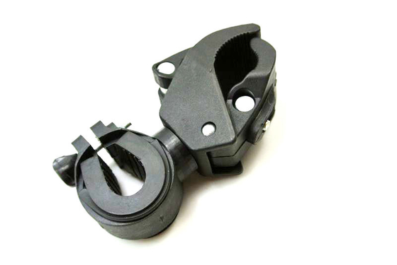 360° Bike Torch Flashlight Mount Holder , Clip LED Flashlight Bicycle Handlebar Cradle Holder